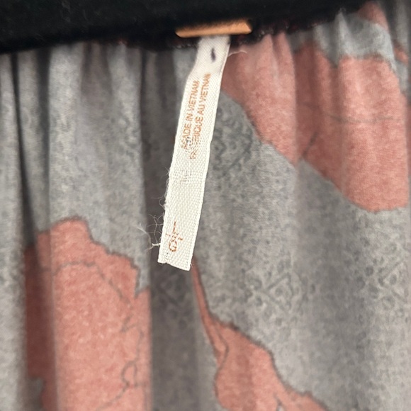 Free People NWOT Size Large FABULOUS Austyn Femme One Piece Black & Red Jumpsuit - Picture 6 of 6